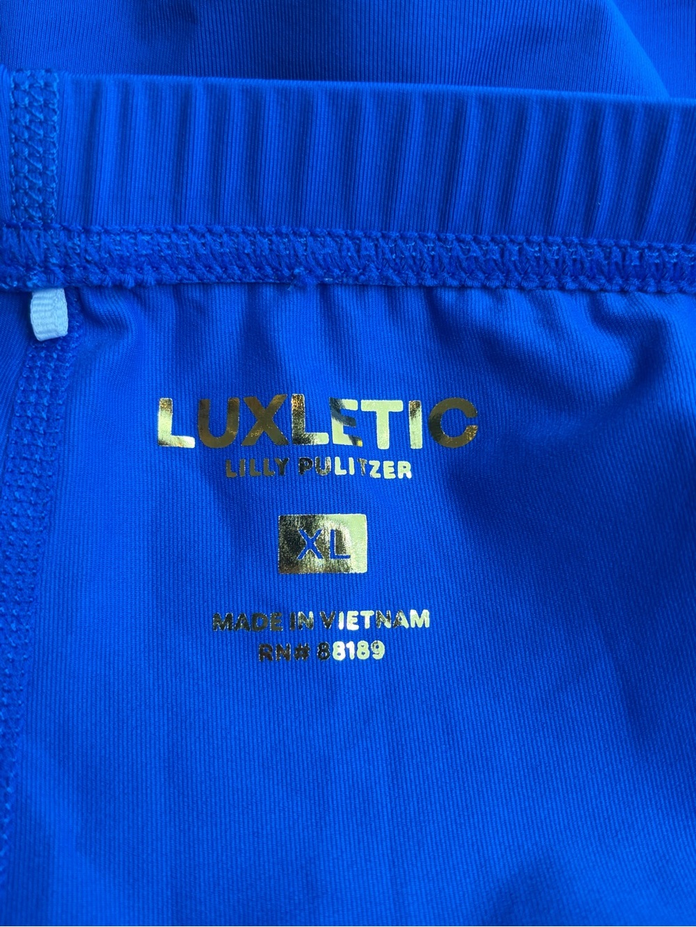 Lilly Pulitzer luxletic Federica Athetic tennis workout activewear dress size x - Picture 9 of 16